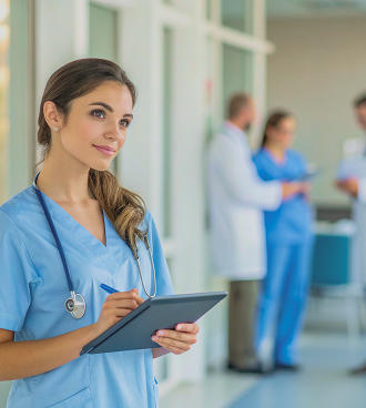 женщина врач