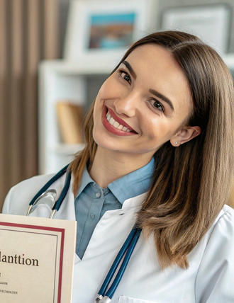 женщина врач