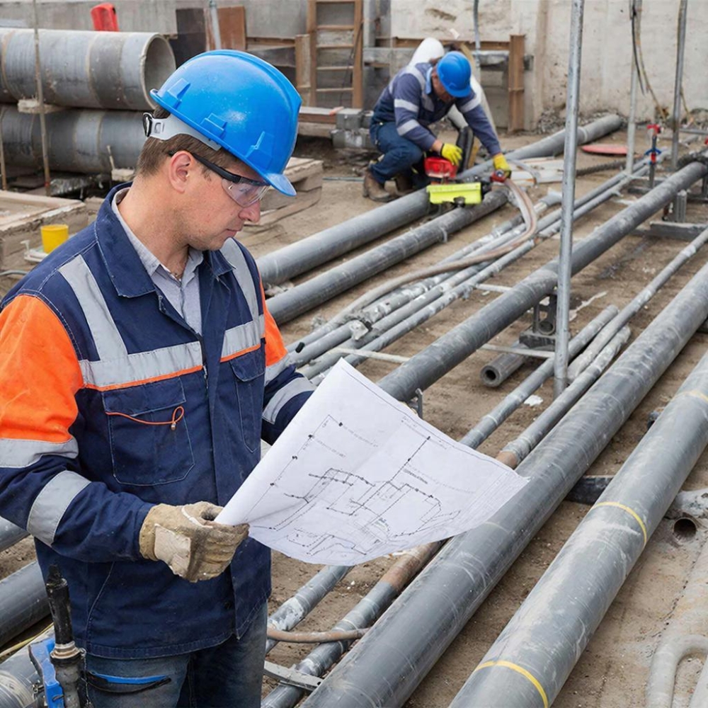 Строительство водопроводных и канализационных сетей и сооружений