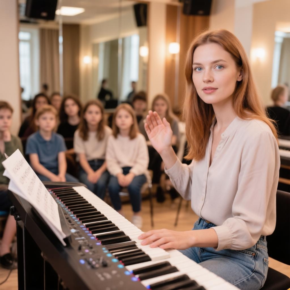 Преподавание игры на клавишном синтезаторе. Аранжировка и организация ансамбля клавишных синтезаторов